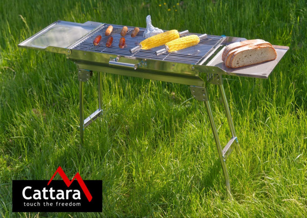 Gril na dřevěné uhlí skládací IGRANE f